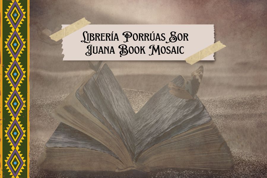 Librería Porrúas Sor Juana Book Mosaic